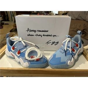 adidas Trae Young 1 ICEE Ice Trey Men's Basketball Shoe Blue red white H68997
